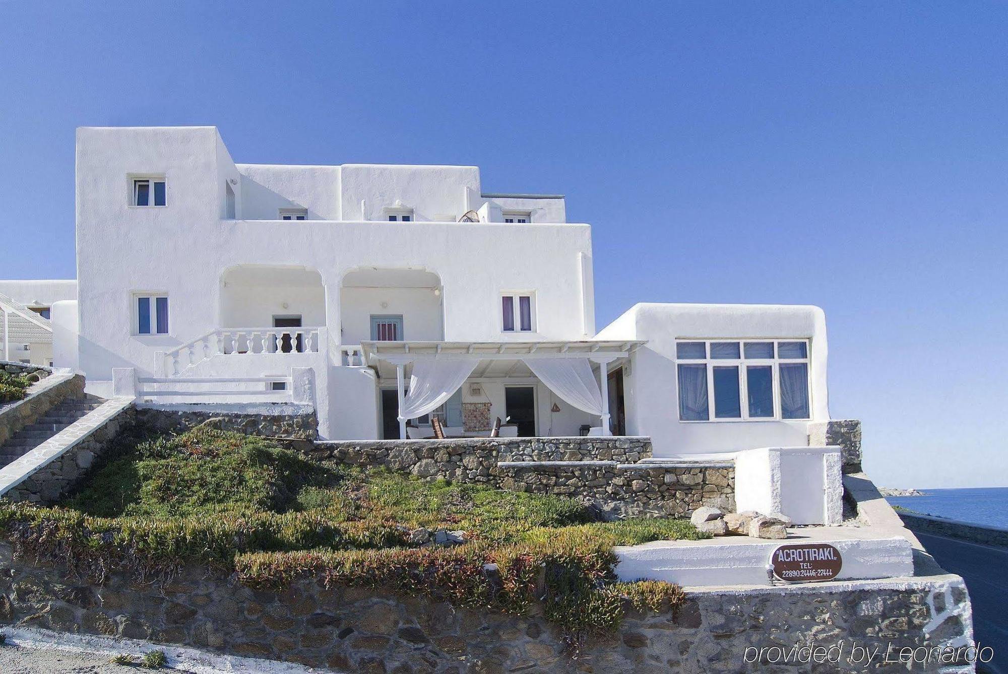 Akrotiraki Hotel Mykonos Town エクステリア 写真